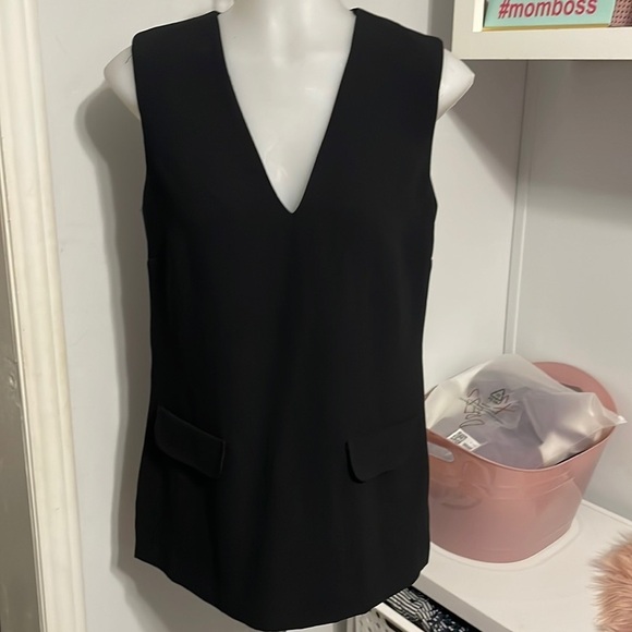 Zara Tops - Zara sleeveless black top size XS